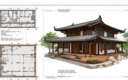 小茶室设计图纸，小茶室设计图纸总平面 立面图 抛面图