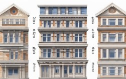 六层楼房立面设计图，六层楼房立面设计图片