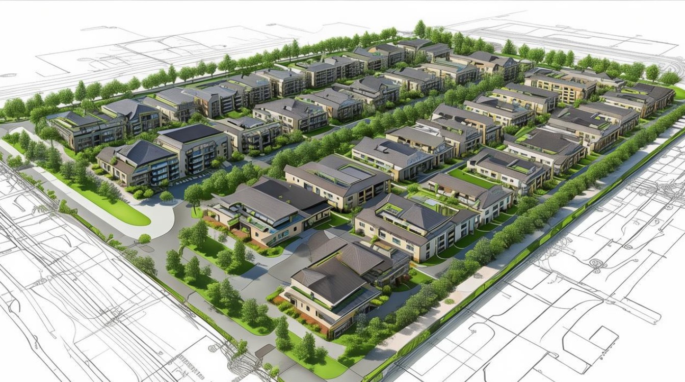 居住小区设计图CAD，如何从规划到落地实现关键技术？-图1