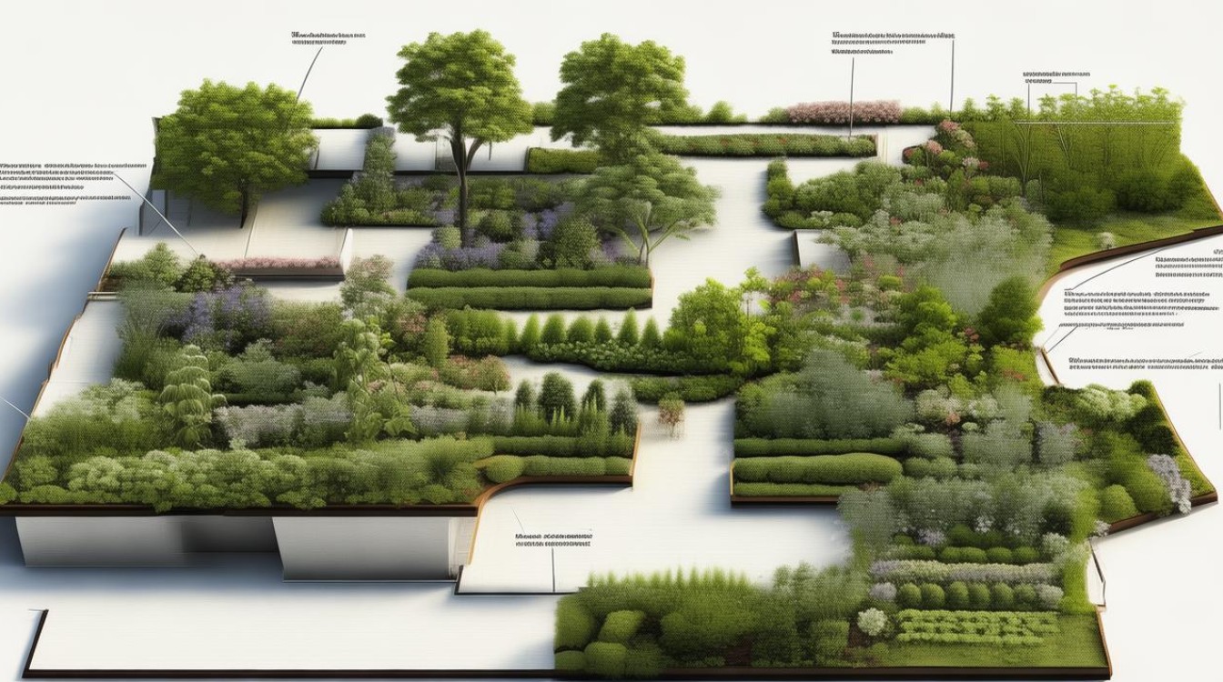 景观设计植物平面图如何提升建筑设计效果？-图3