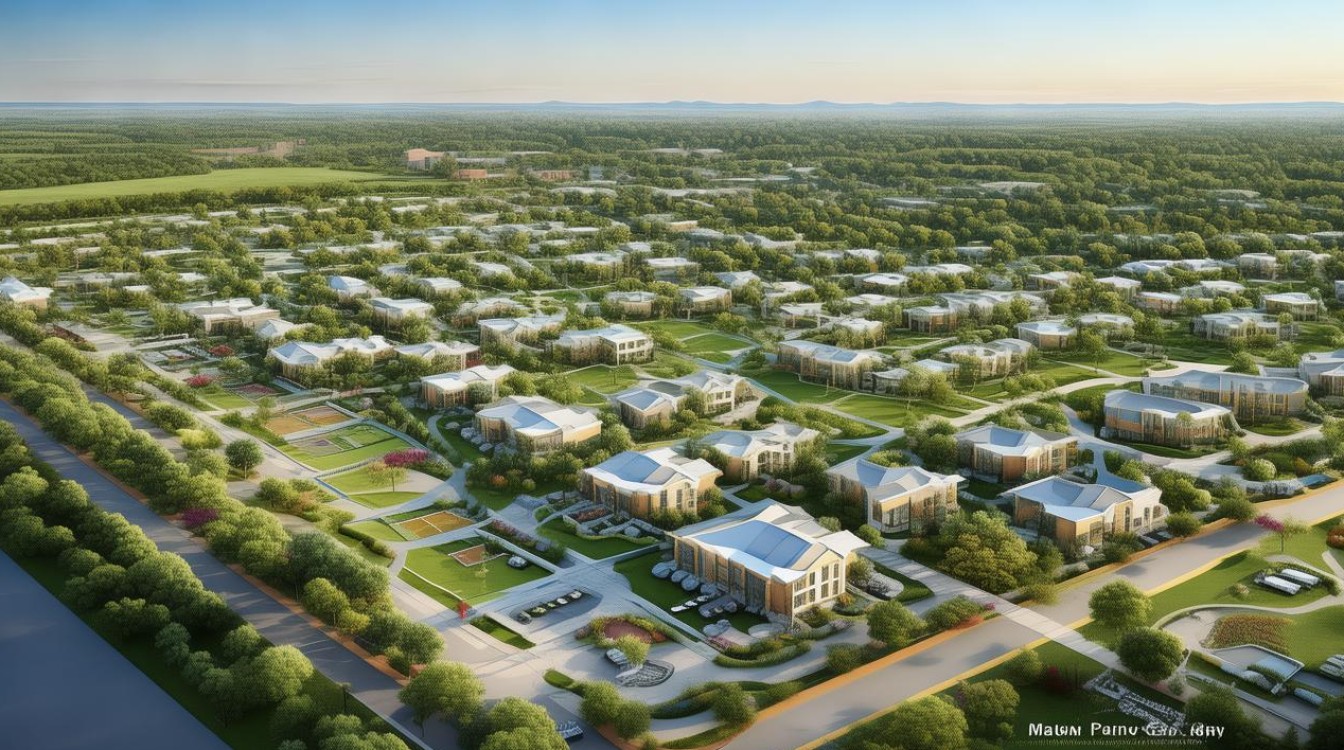 居住区景观设计总平图有哪些关键要素和实践技巧？-图2
