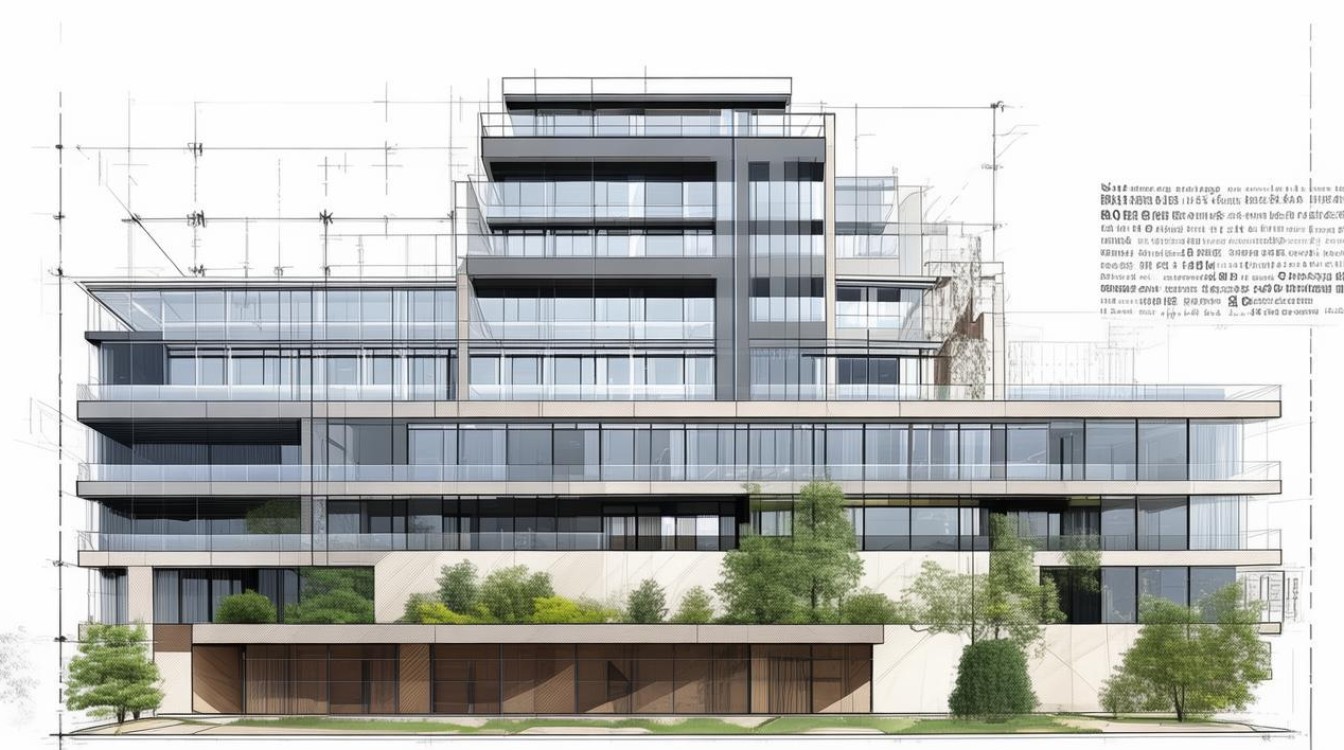 如何利用住宅设计透视图提升现代建筑设计的视觉表现？-图3