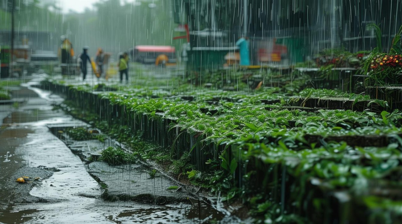 雨季绿化工程施工方案有哪些注意事项？-图2