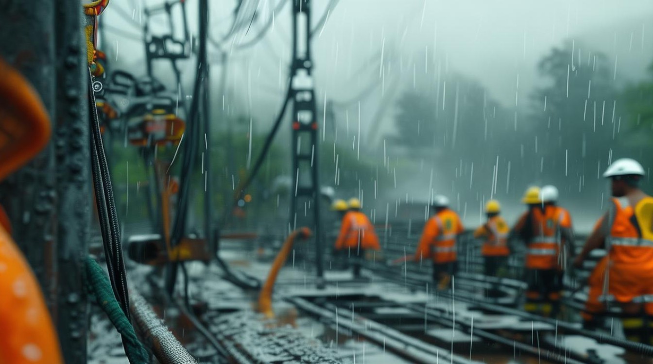 雨季电力工程施工有哪些安全要求？-图3