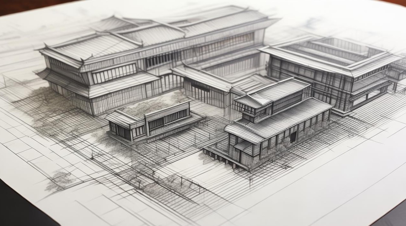 如何将传统与现代建筑美学融入茶商设计图纸？-图4