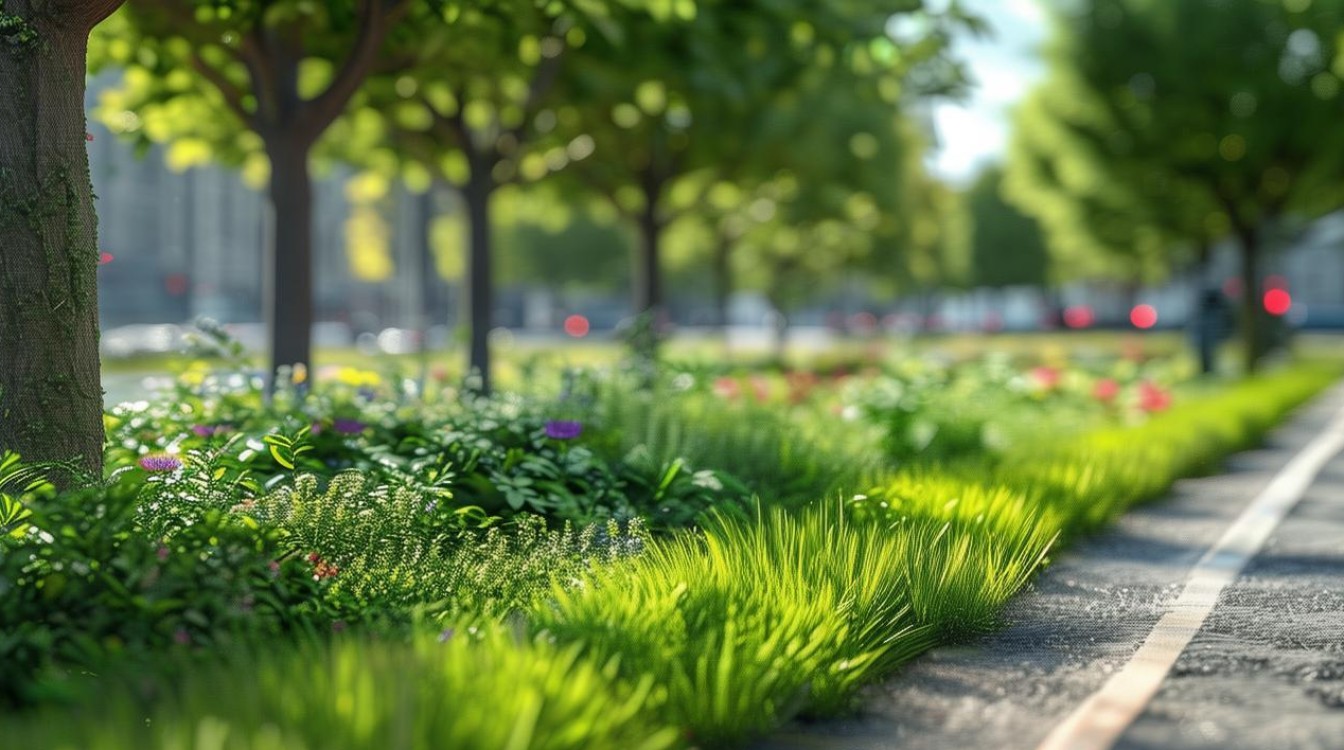 城市道路绿化设计有哪些关键要素？-图2