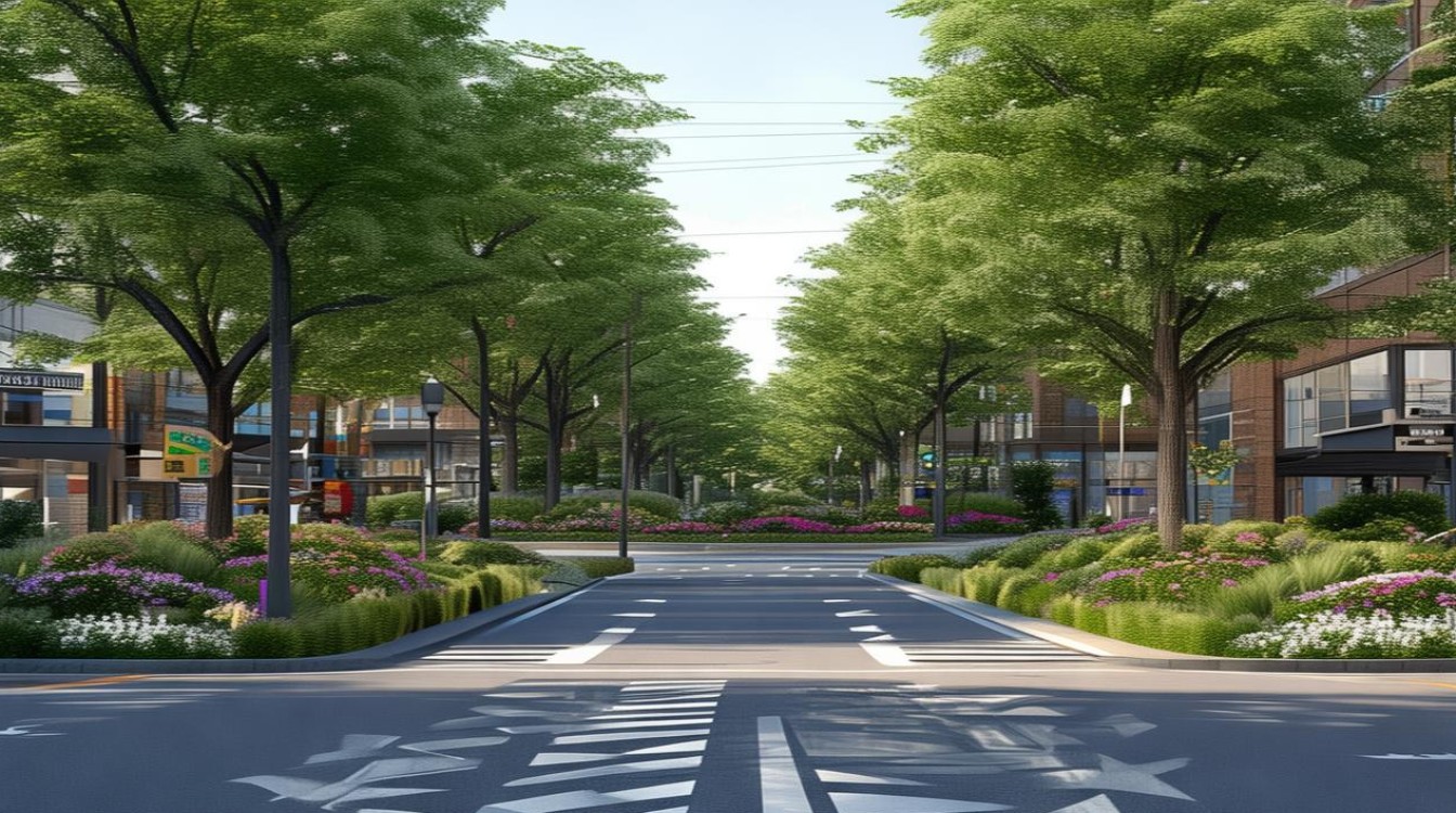 如何创新道路交叉口景观设计？实践案例解析-图2
