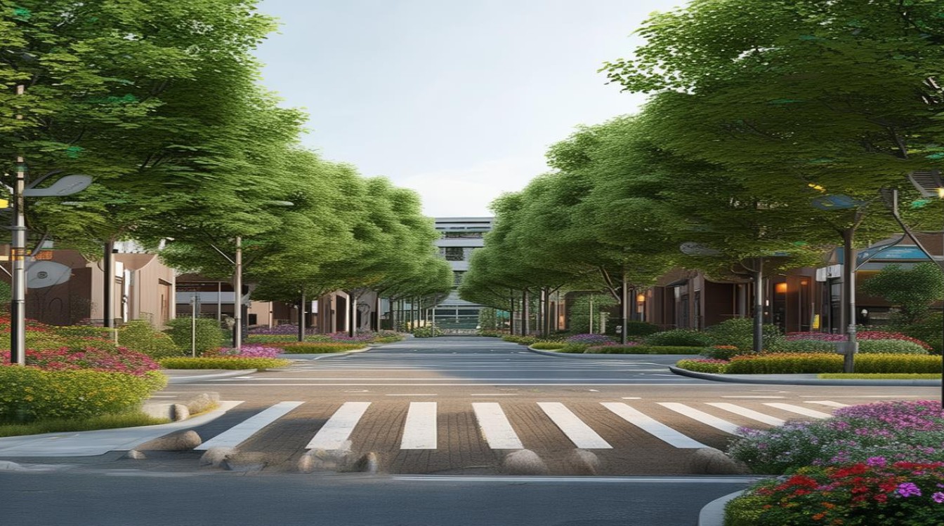 如何创新道路交叉口景观设计？实践案例解析-图4