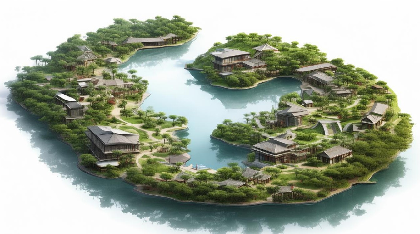 景观岛设计图如何融合自然与人文打造现代建筑艺术？-图4