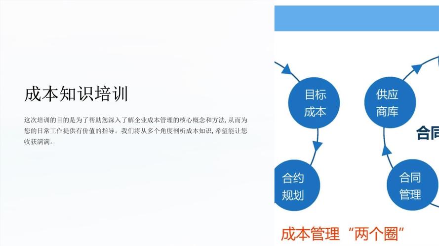 成本培训需要培训哪些人