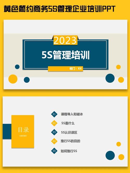 车间5s管理培训ppt