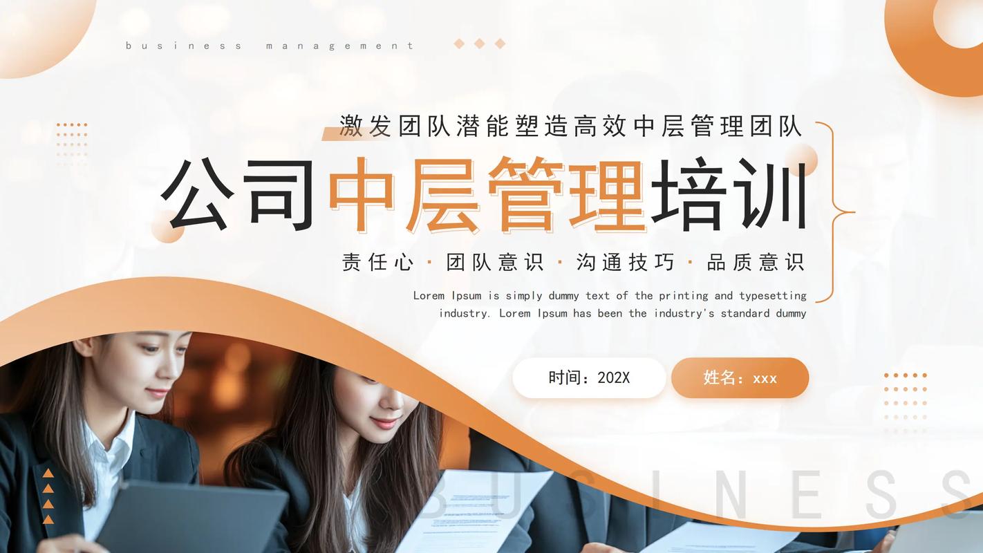 企业中层管理培训ppt