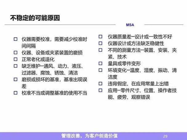 测量系统分析msa培训