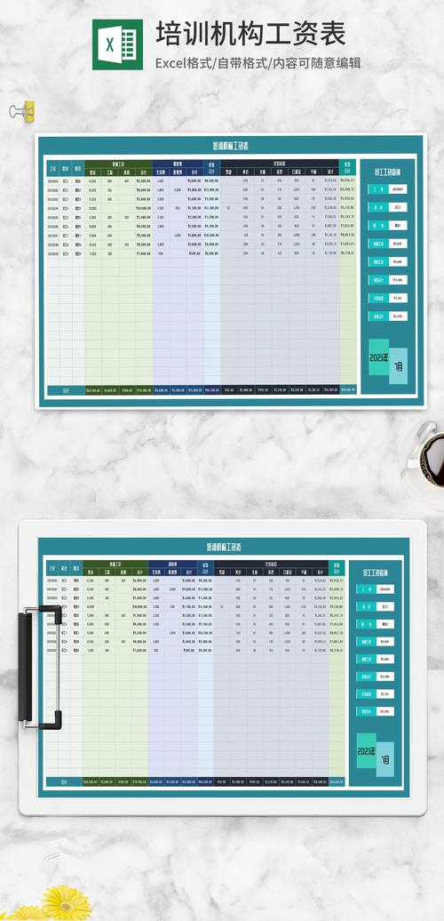 培训管理 excel