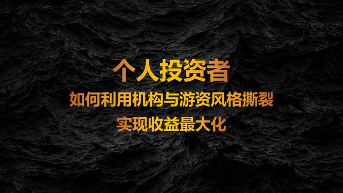 个人投资者与机构投资者