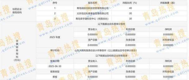 青岛融海国投股权投资
