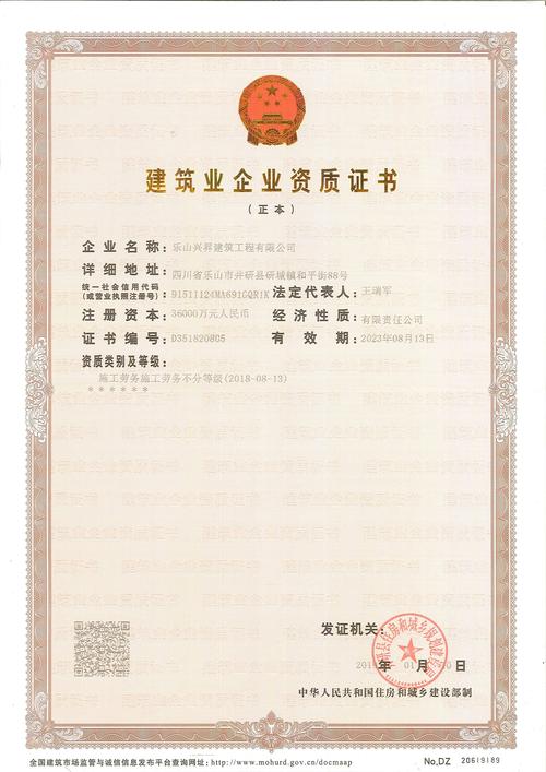 建筑业企业资质管理规定属于