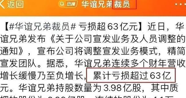 华谊兄弟投资价值分析