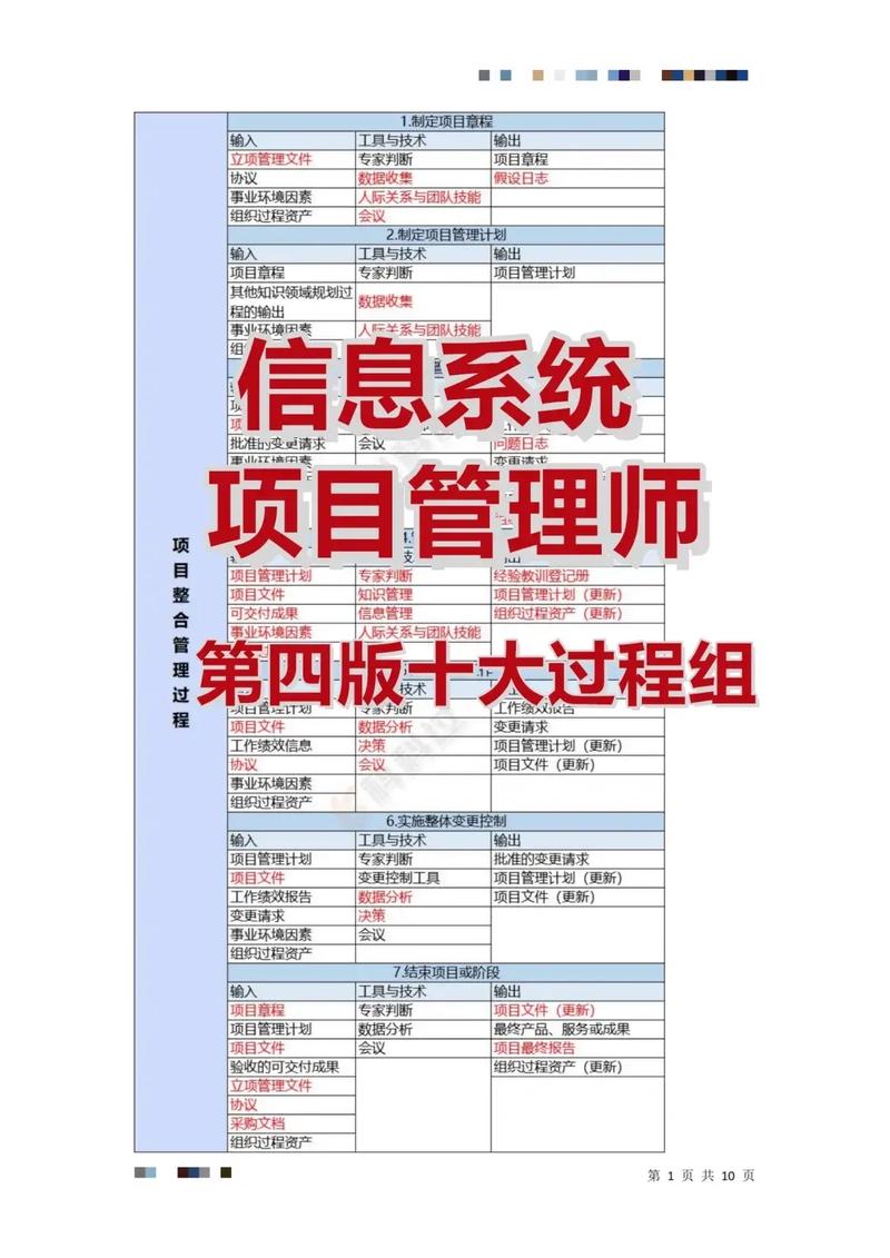 信息系统项目管理师 项目