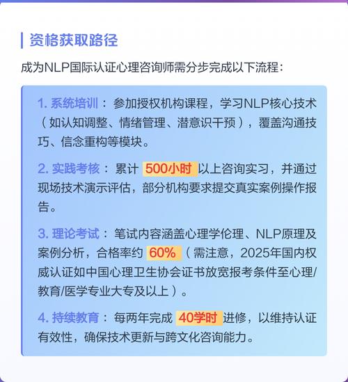 nlp 培训 权威