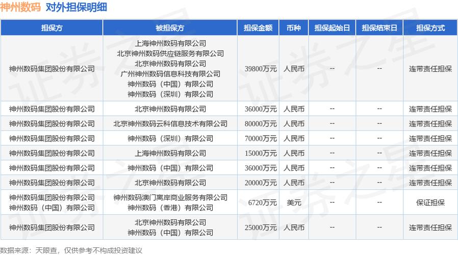 担保公司对外投资比例